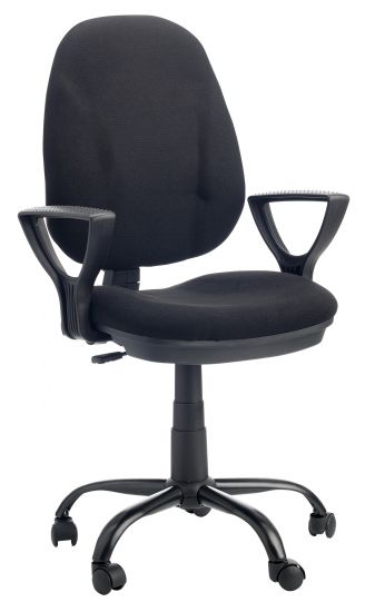 Chairs with permanent contact mechanisms 6450 Ourizo Black